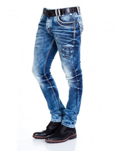 CIPO & BAXX SLIM FIT FARMER CD314 BLUE