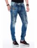 CIPO & BAXX PRÉMIUM MINŐSÉGŰ SLIM FIT FARMER CD437BLUE