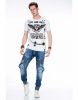 CIPO & BAXX PRÉMIUM MINŐSÉGŰ DIVATOS SLIM FIT FARMER CD446 BLUE