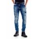 CIPO & BAXX DIVATOS FÉRFI SLIM FIT FARMER CD478 BLUE