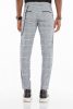 CIPO & BAXX DIVATOS FÉRFI SLIM FIT FARMER CD518 GREY