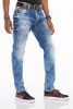 CIPO & BAXX DIVATOS FÉRFI SLIM FIT FARMER CD520 BLUE