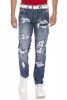 CIPO & BAXX FÉRFI REGULAR FIT FARMERNADRÁG CD644 BLUE