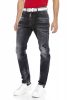 CIPOANDBAXX SLIM FITT FÉRFI FARMERNADRÁG CD666BLACK