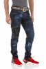 CIPO & BAXX SLIM FIT FARMERNADRÁG CD677 BLUE 