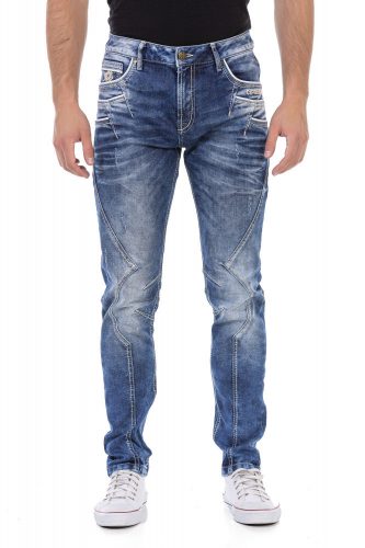 CIPO & BAXX SLIM FIT FARMERNADRÁG CD695 BLUE 