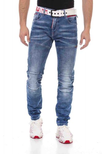 CIPO & BAXX SLIM FIT FÉRFI FARMERNADRÁG CD698 