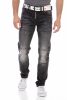 CIPO & BAXX REGULAR FIT FÉRFI FARMERNADRÁG CD699 BLACK