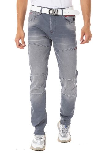 CIPO & BAXX REGULAR FIT FARMERNADRÁG CD699 GREY