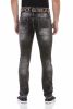 CIPO & BAXX REGULAR FIT FÉRFI FARMERNADRÁG CD713 BLACK