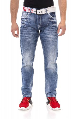 CIPO & BAXX REGULAR FIT FÉRFI FARMERNADRÁG CD723 BLUE