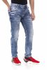 CIPO & BAXX REGULAR FIT FÉRFI FARMERNADRÁG CD723 BLUE