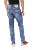 CIPO & BAXX REGULAR FIT FÉRFI FARMERNADRÁG CD723 BLUE