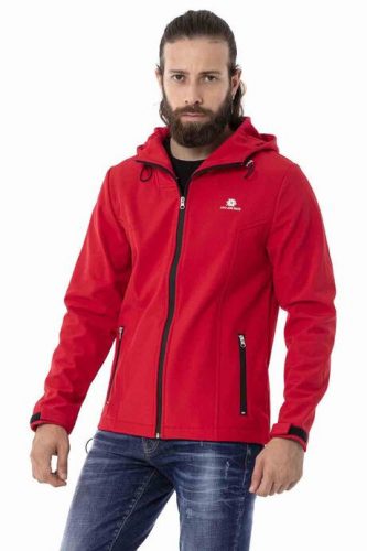 CIPO & BAXX FÉRFI SOFTSHELL KABÁT CJ285 RED