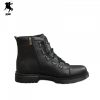 MCkop 716 01 Black férfi bakancs