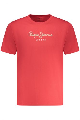 PEPE JEANS FÉRFI RÖVID UJJÚ PÓLÓ, PIROS